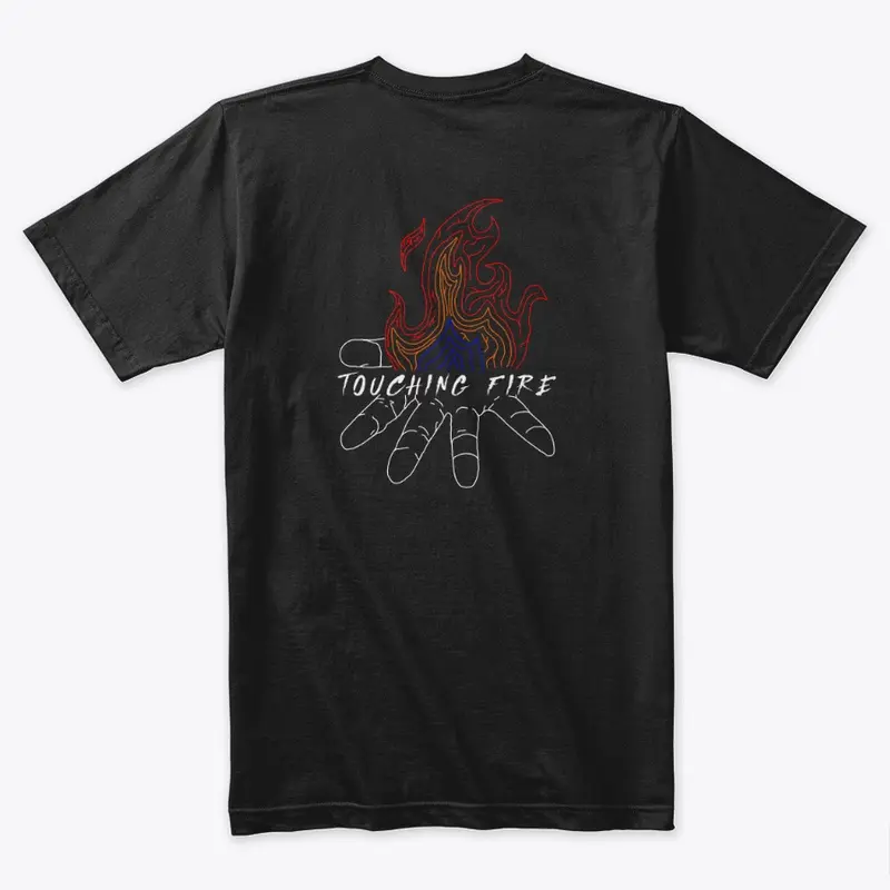 Touching Fire Hand (White Design)