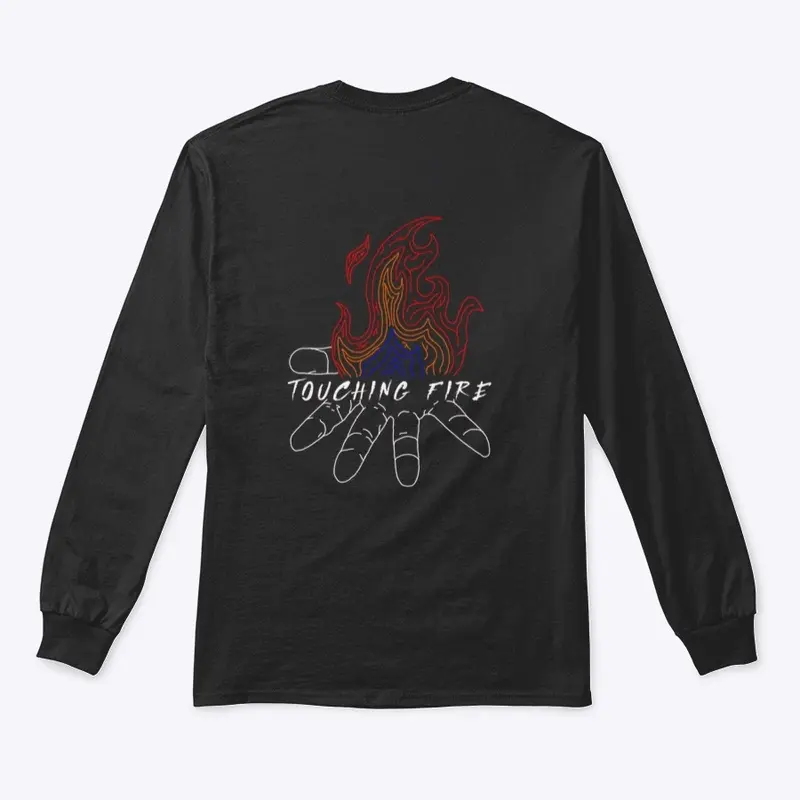 Touching Fire Hand (White Design)